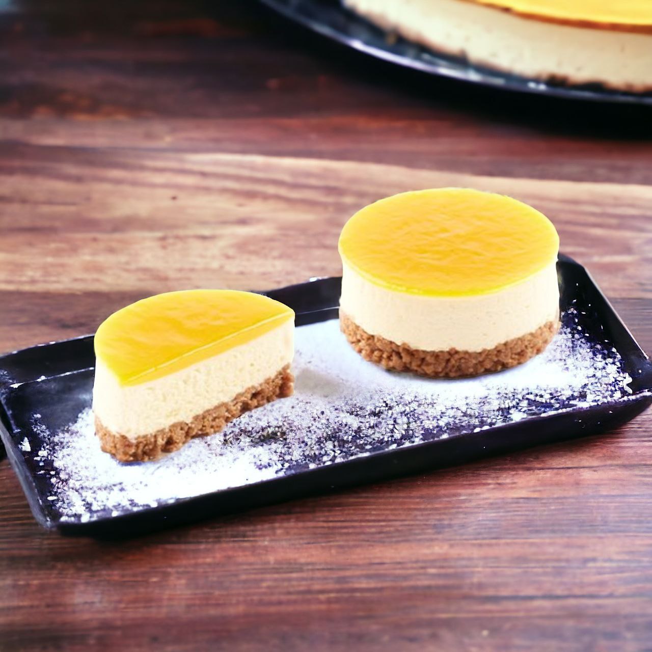 Mango passion mousse